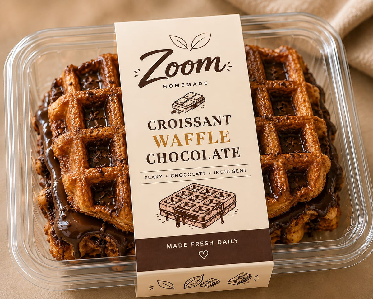 Chocolate Croissant Waffle