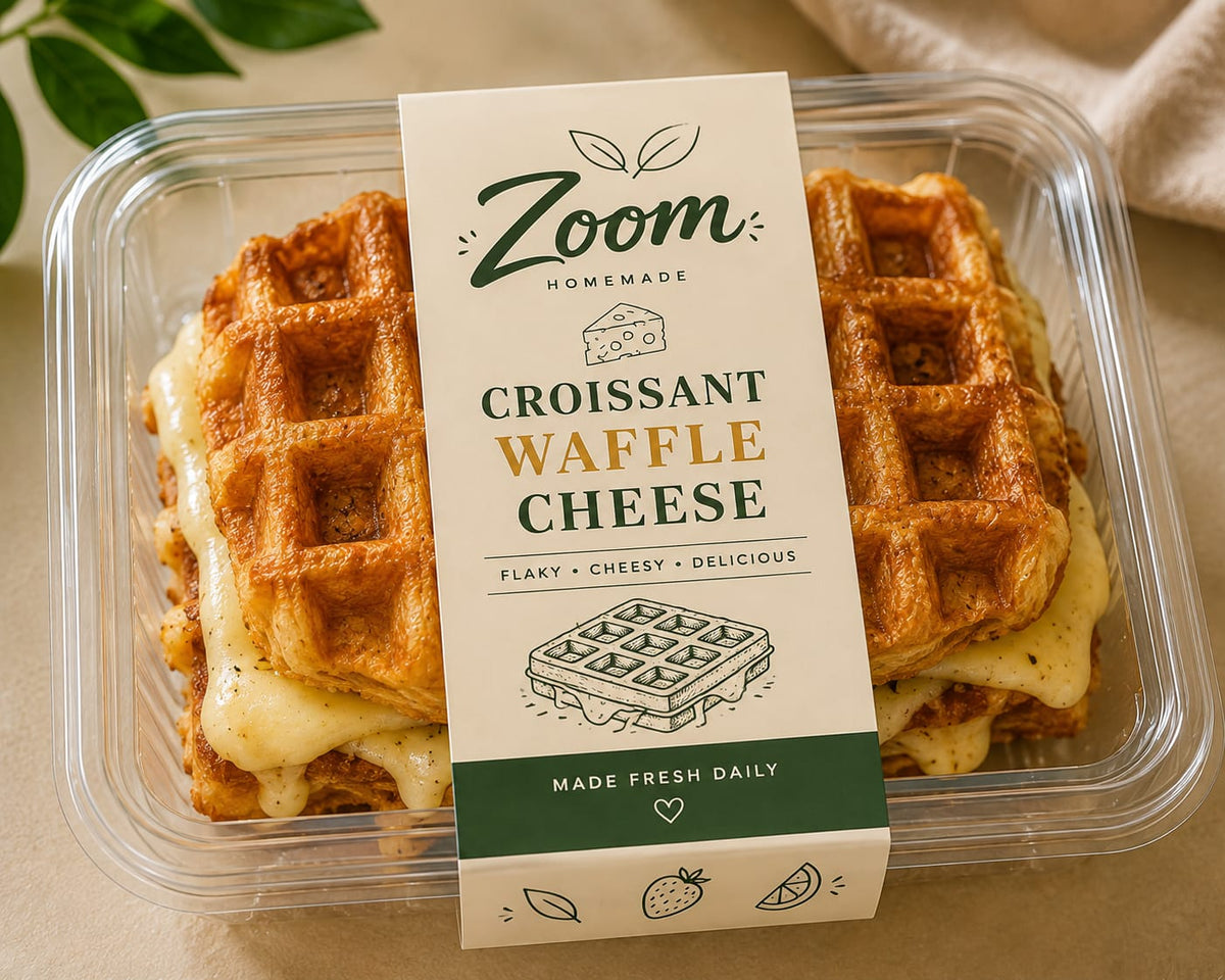 Cheese Croissant Waffle